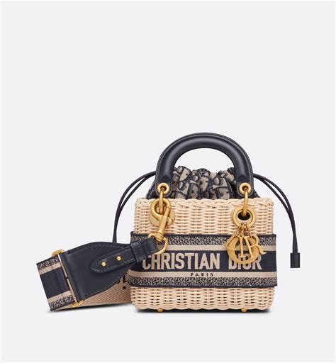 dior beauty rattan bag|lady Dior handbags.